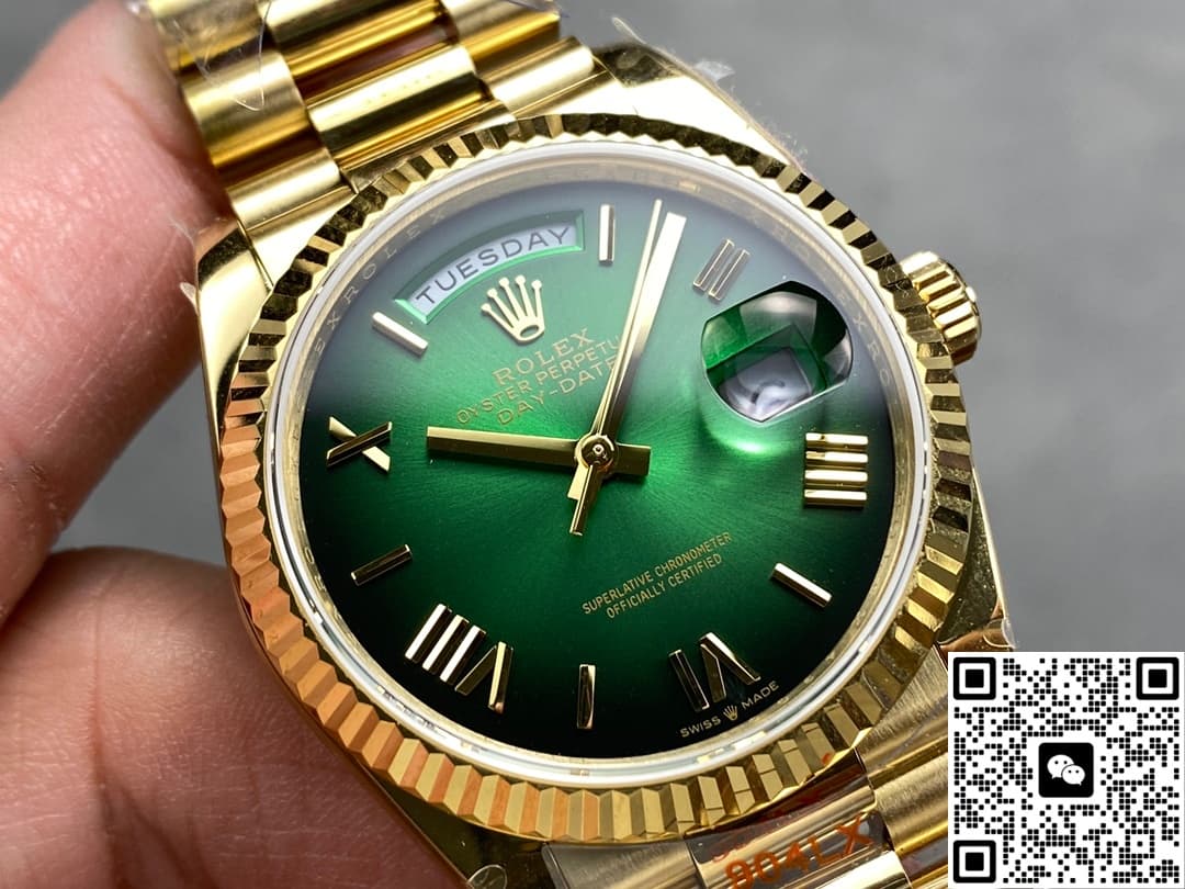 Rolex Day-Date m128238-0118 QF Factory Screw-Down Crown