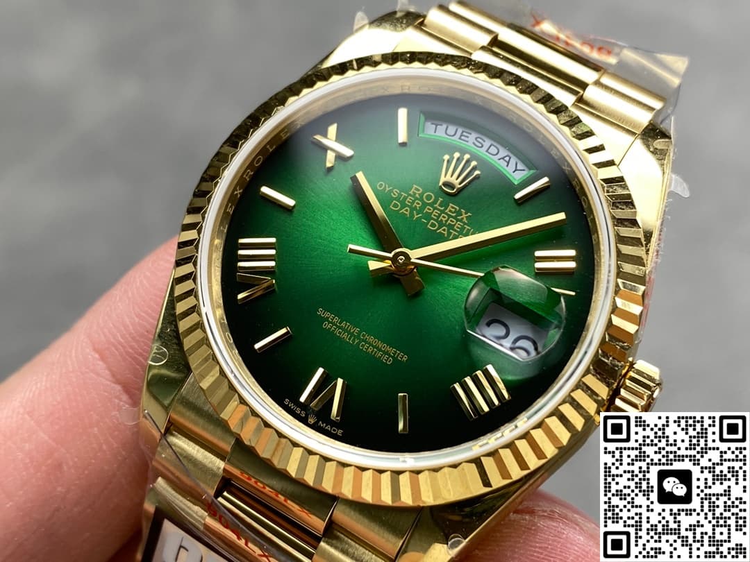Rolex Day-Date m128238-0118 QF Factory Screw-Down Crown