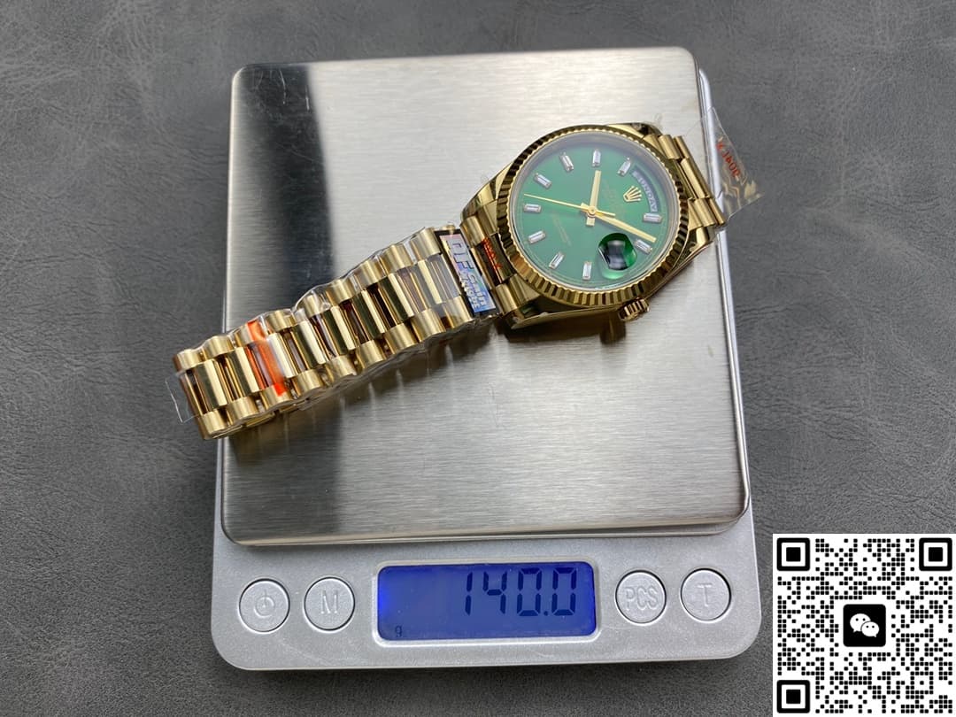 Rolex Day-Date m128238-0130 QF Factory Triangular Fluted Bezel