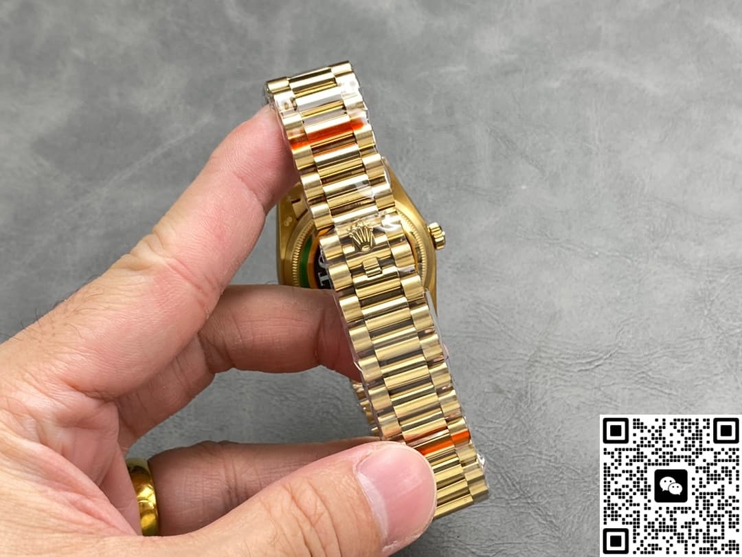 Rolex Day-Date m128238-0130 QF Factory Triangular Fluted Bezel