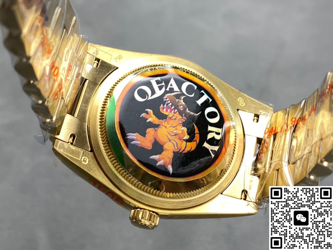 Rolex Day-Date m128238-0132 QF Factory Champagne Gold Dial