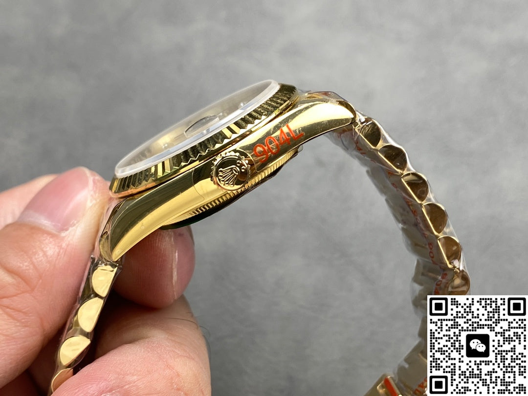 Rolex Day-Date m128238-0008 QF Factory Champagne Gold Case