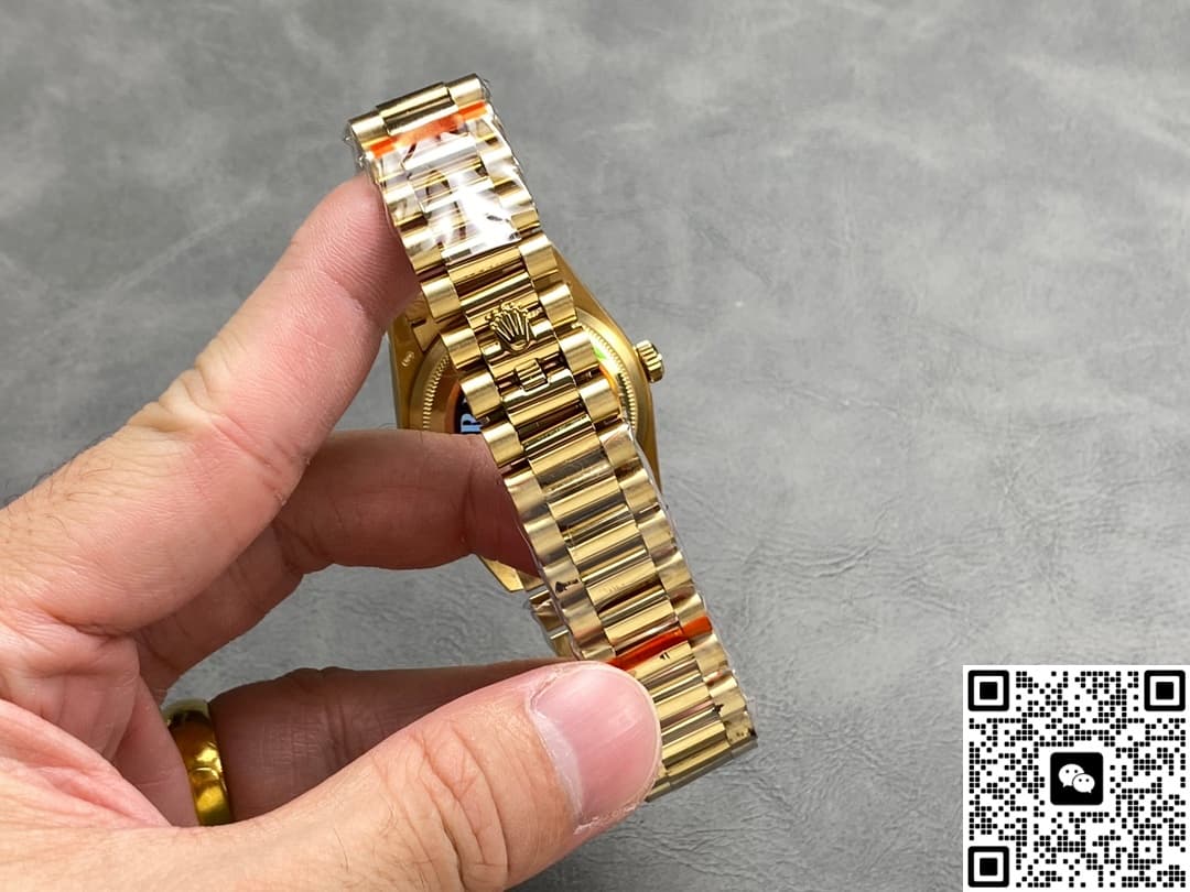 Rolex Day-Date m128238-0008 QF Factory Champagne Gold Case