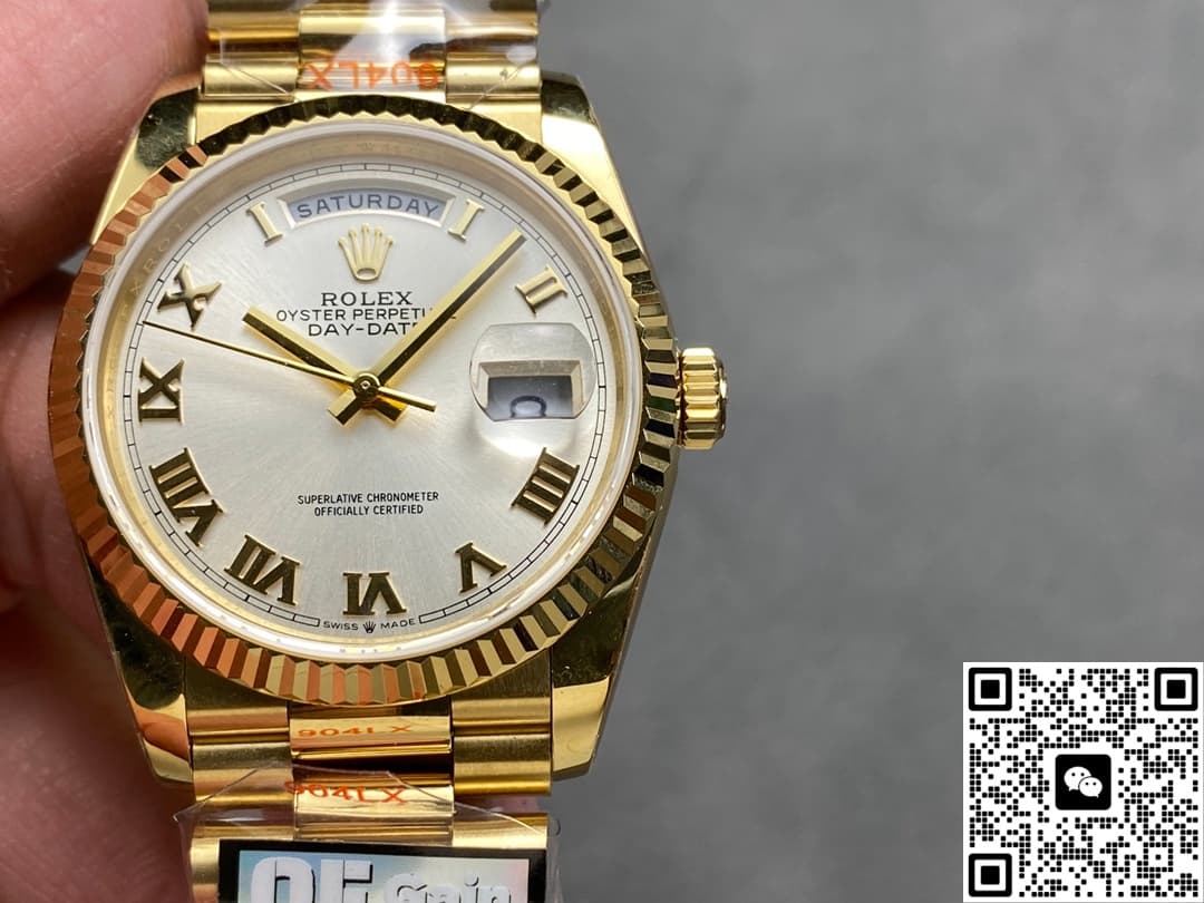 Rolex Day-Date m128238-0113 QF Factory Sealed Bottom