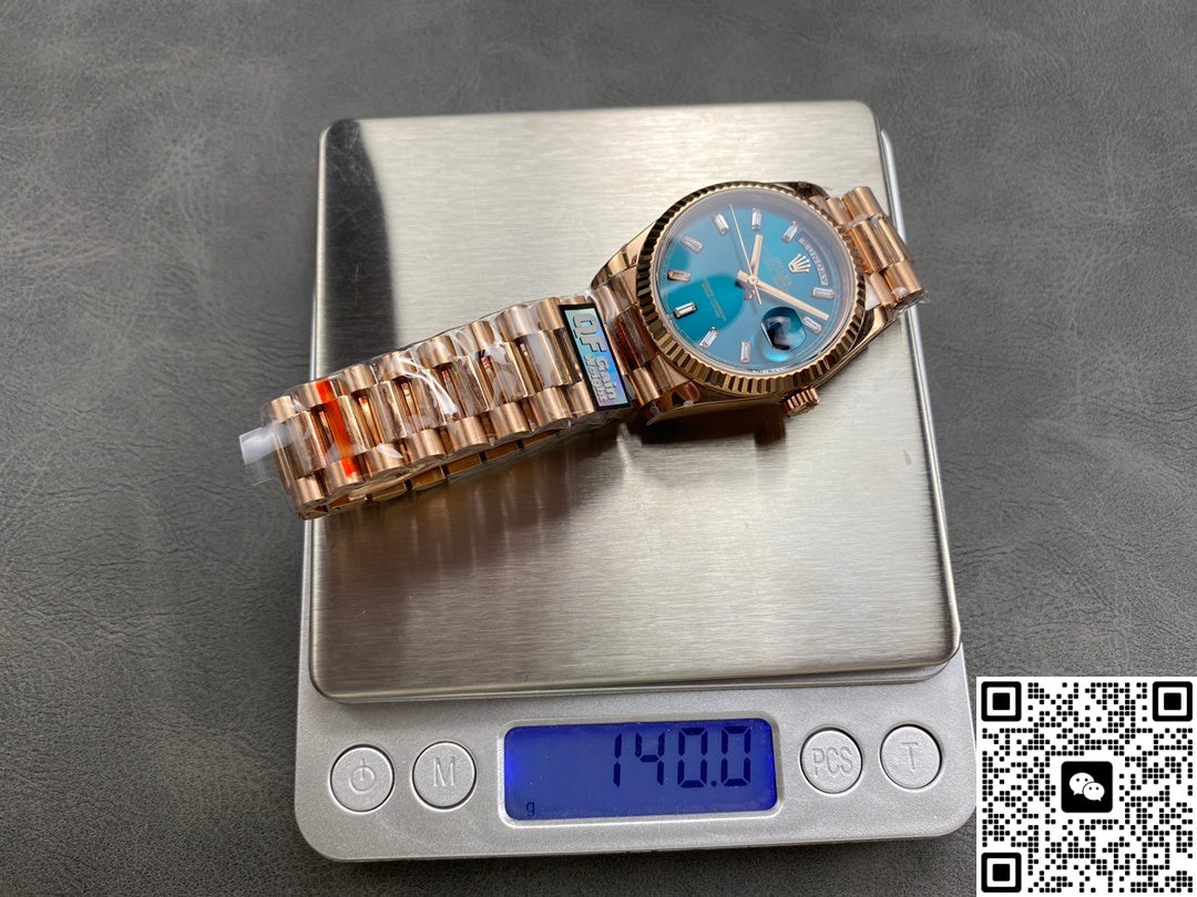 Rolex Day-Date m128235-0085 QF Factory Rose Gold Strap