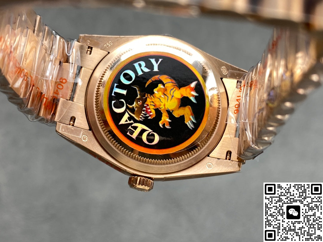 Rolex Day-Date m128235-0085 QF Factory Rose Gold Strap