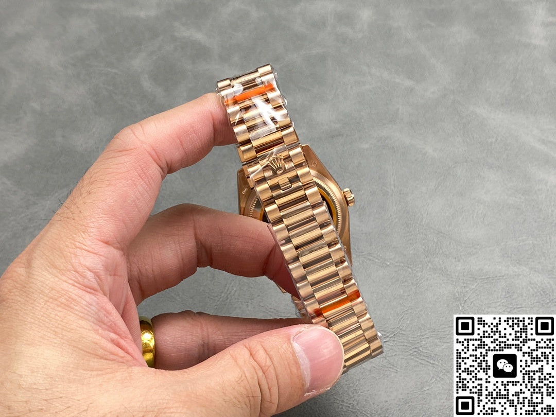 Rolex Day-Date m128235-0085 QF Factory Rose Gold Strap