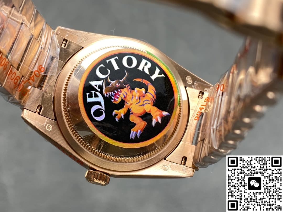 Rolex Day-Date m128235-0075 QF Factory Rose Gold Case