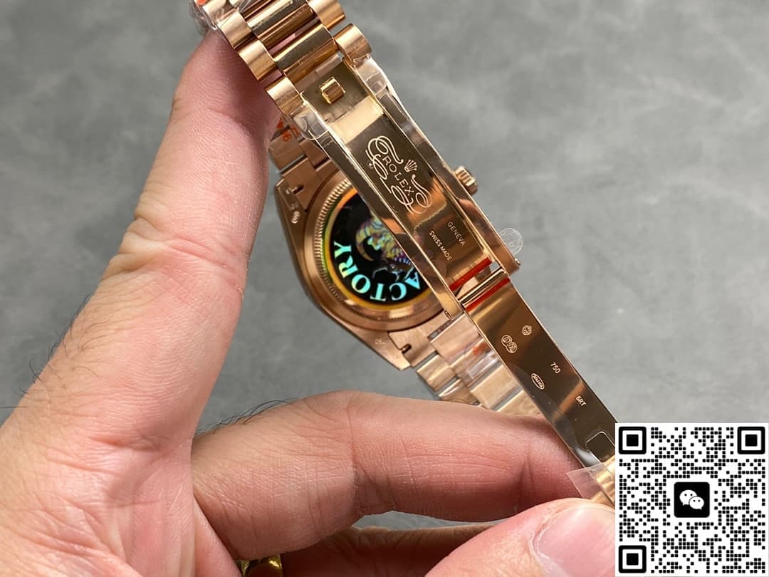 Rolex Day-Date m128235-0075 QF Factory Rose Gold Case