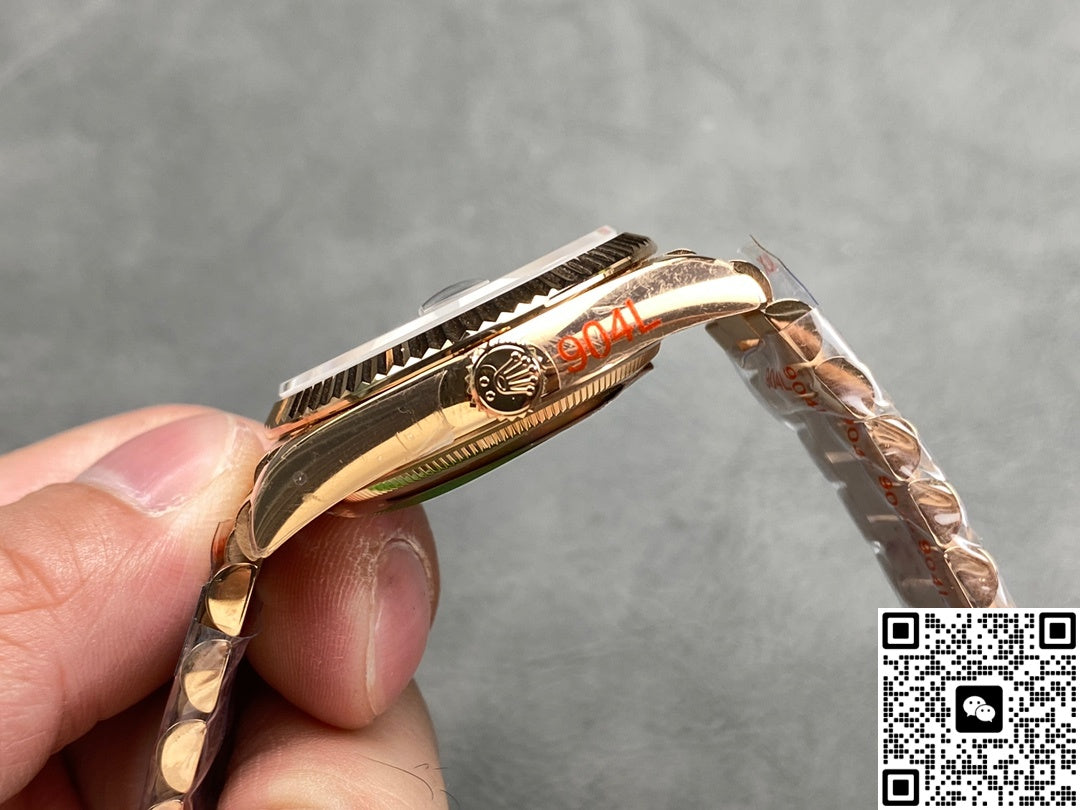 Rolex Day-Date m128235-0050 QF Factory Rose Gold Bezel
