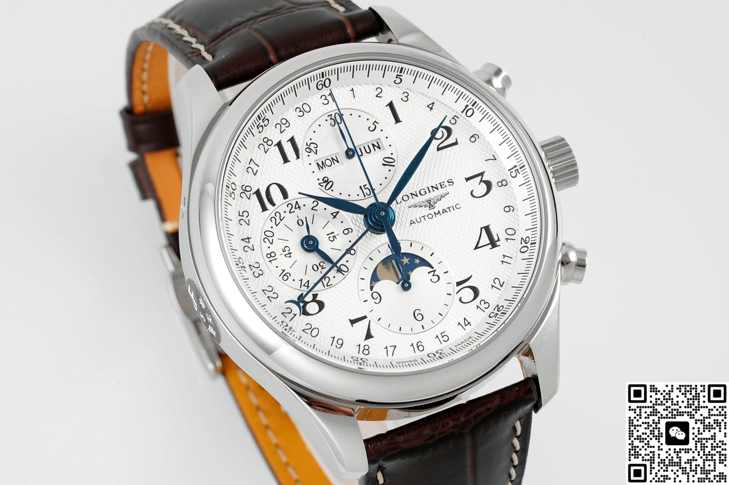 Longines Master Collection L2.773.4.78.3 AF Factory Date Display