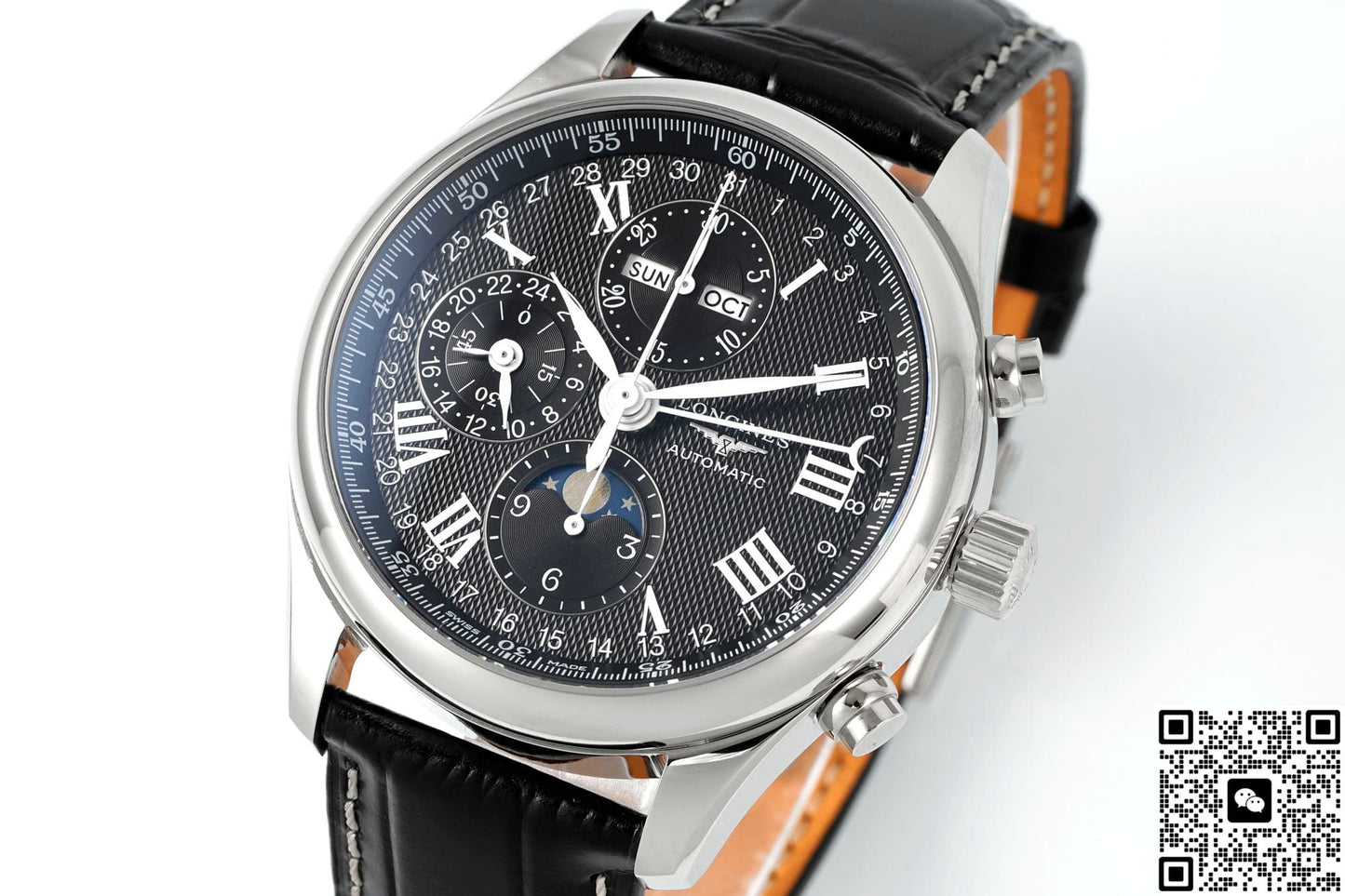 Longines Master Collection L2.673.4.51.7 AF Factory Alligator Leather Strap