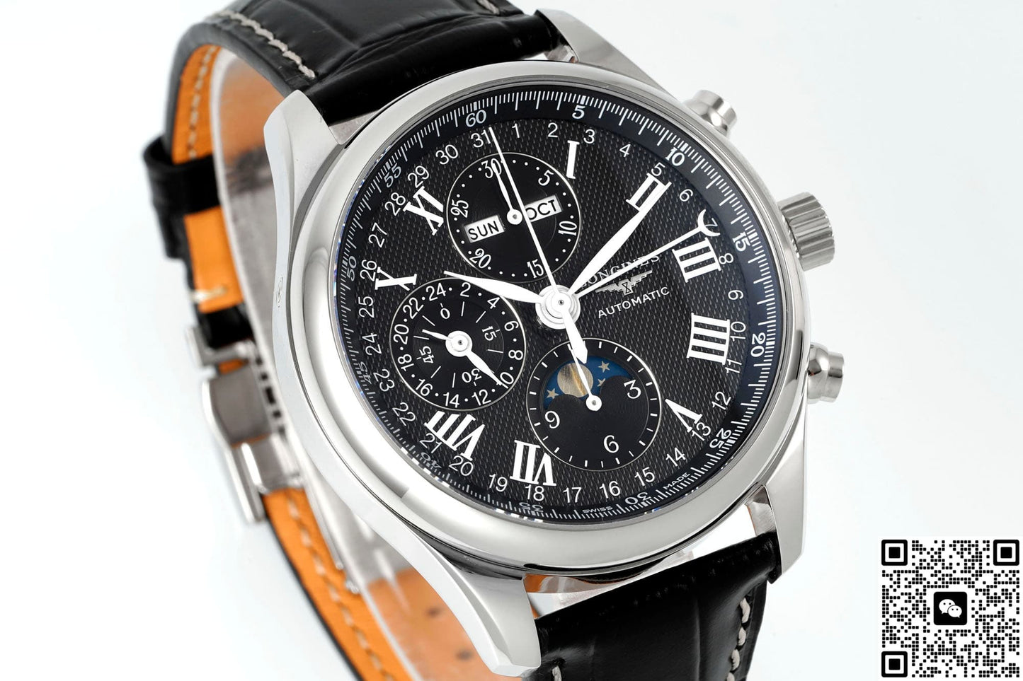 Longines Master Collection L2.673.4.51.7 AF Factory Alligator Leather Strap