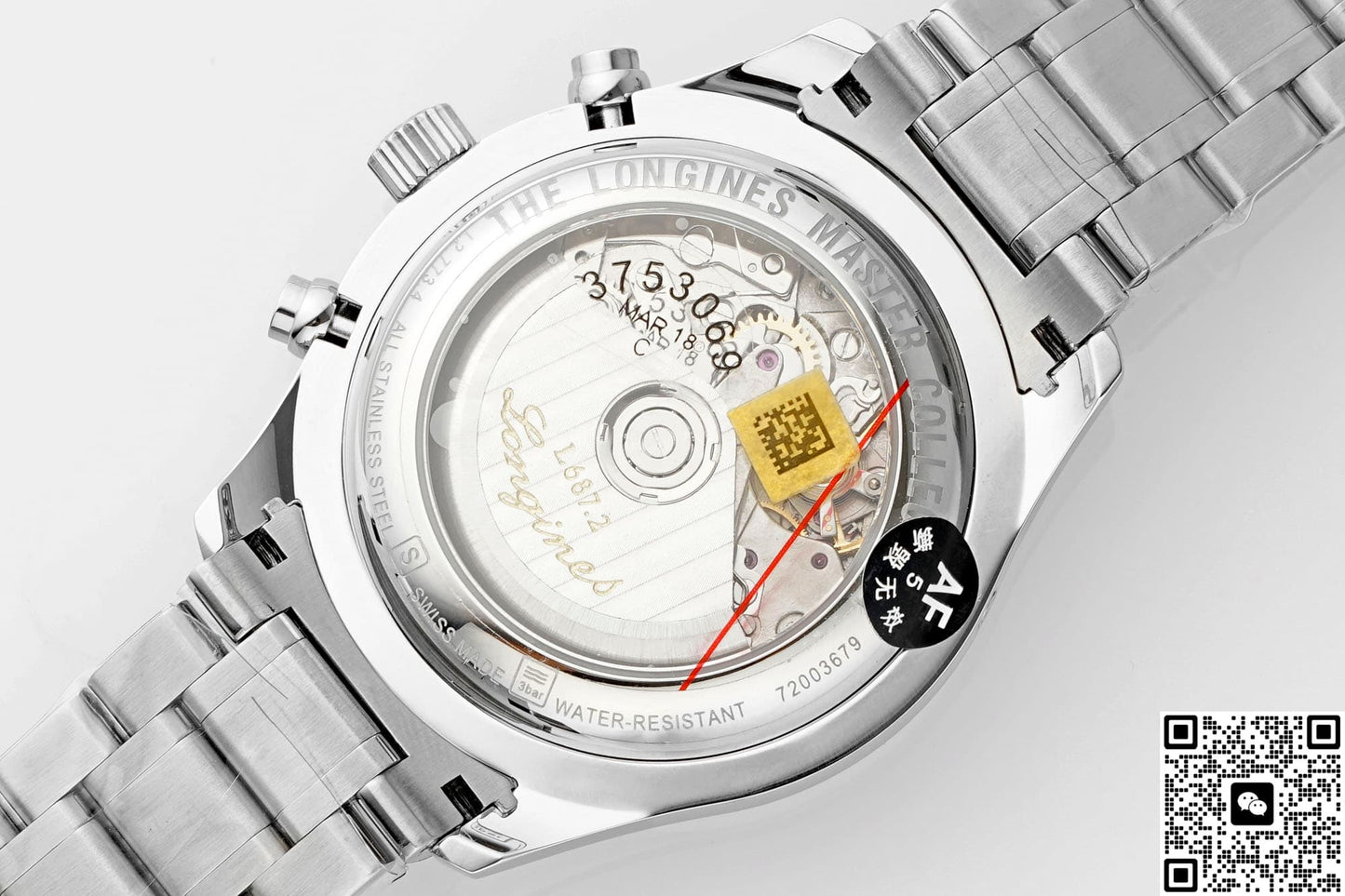 Longines Master Collection L2.773.4.78.6 AF Factory Stainless Steel Strap