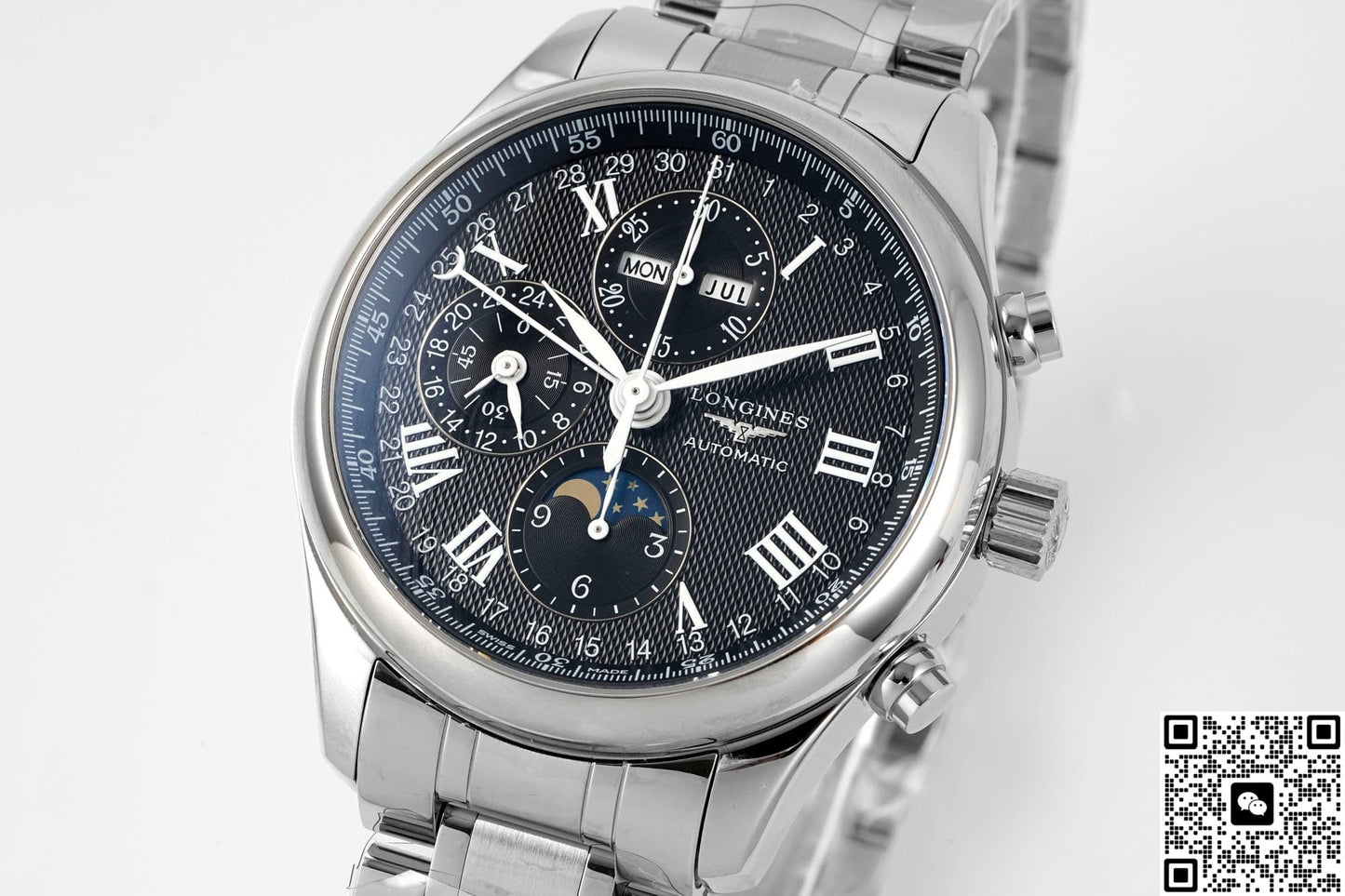 Longines Master Collection L2.773.4.51.6 AF Factory Dual Time Zone