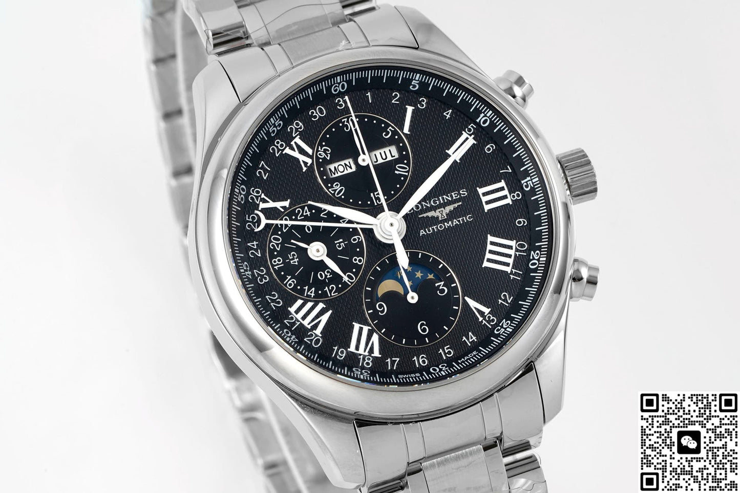 Longines Master Collection L2.773.4.51.6 AF Factory Dual Time Zone
