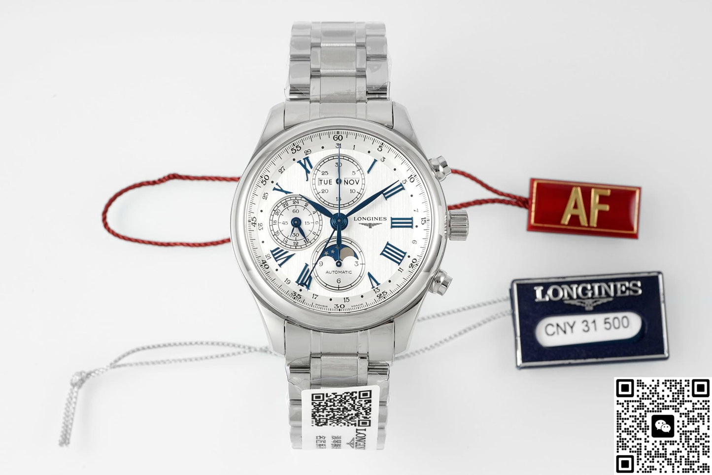 Longines Master Collection L2.773.4.71.6 AF Factory Sapphire Crystal