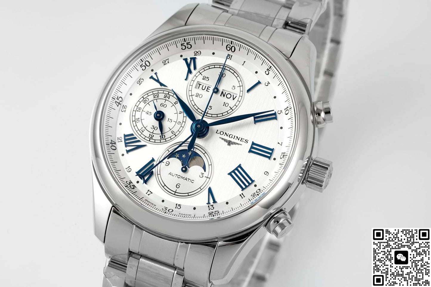 Longines Master Collection L2.773.4.71.6 AF Factory Sapphire Crystal