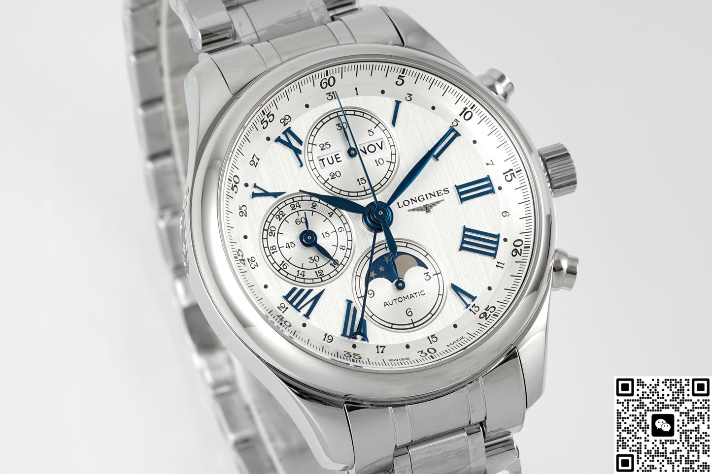 Longines Master Collection L2.773.4.71.6 AF Factory Sapphire Crystal