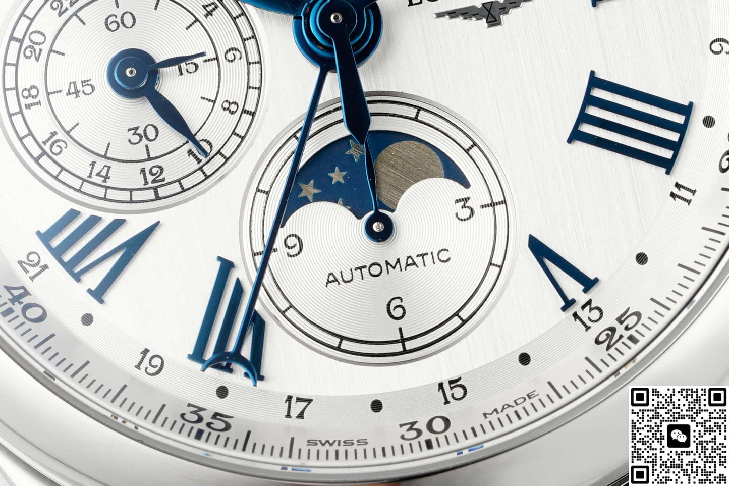 Longines Master Collection L2.773.4.71.6 AF Factory Sapphire Crystal