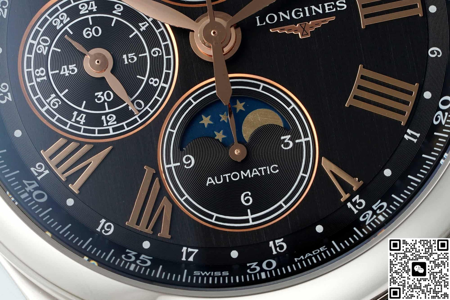 Longines Master Collection L2.773.4.61.6 AF Factory Month Display