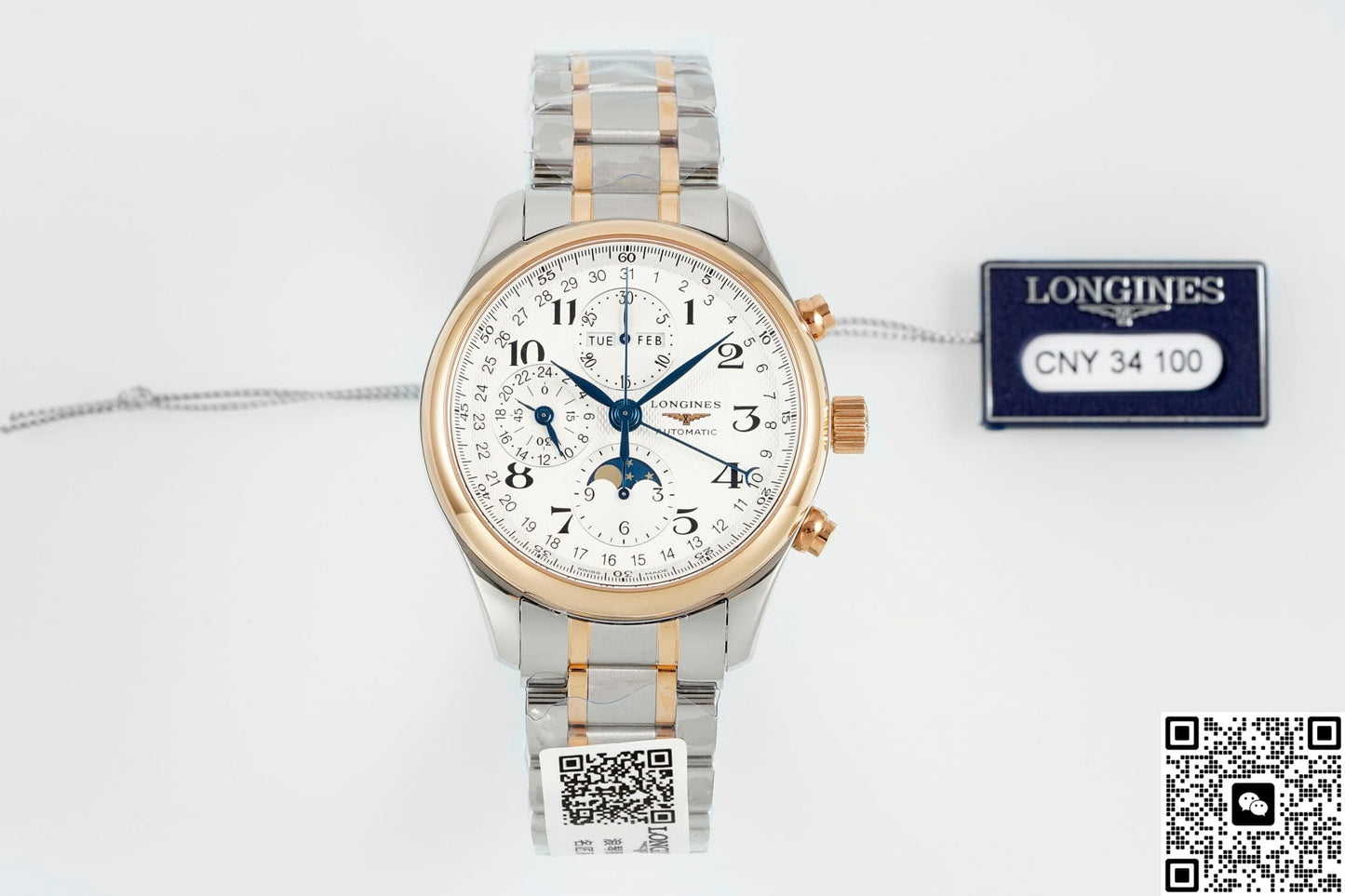 Longines Master Collection L2.673.8.78.3 AF Factory Chronograph