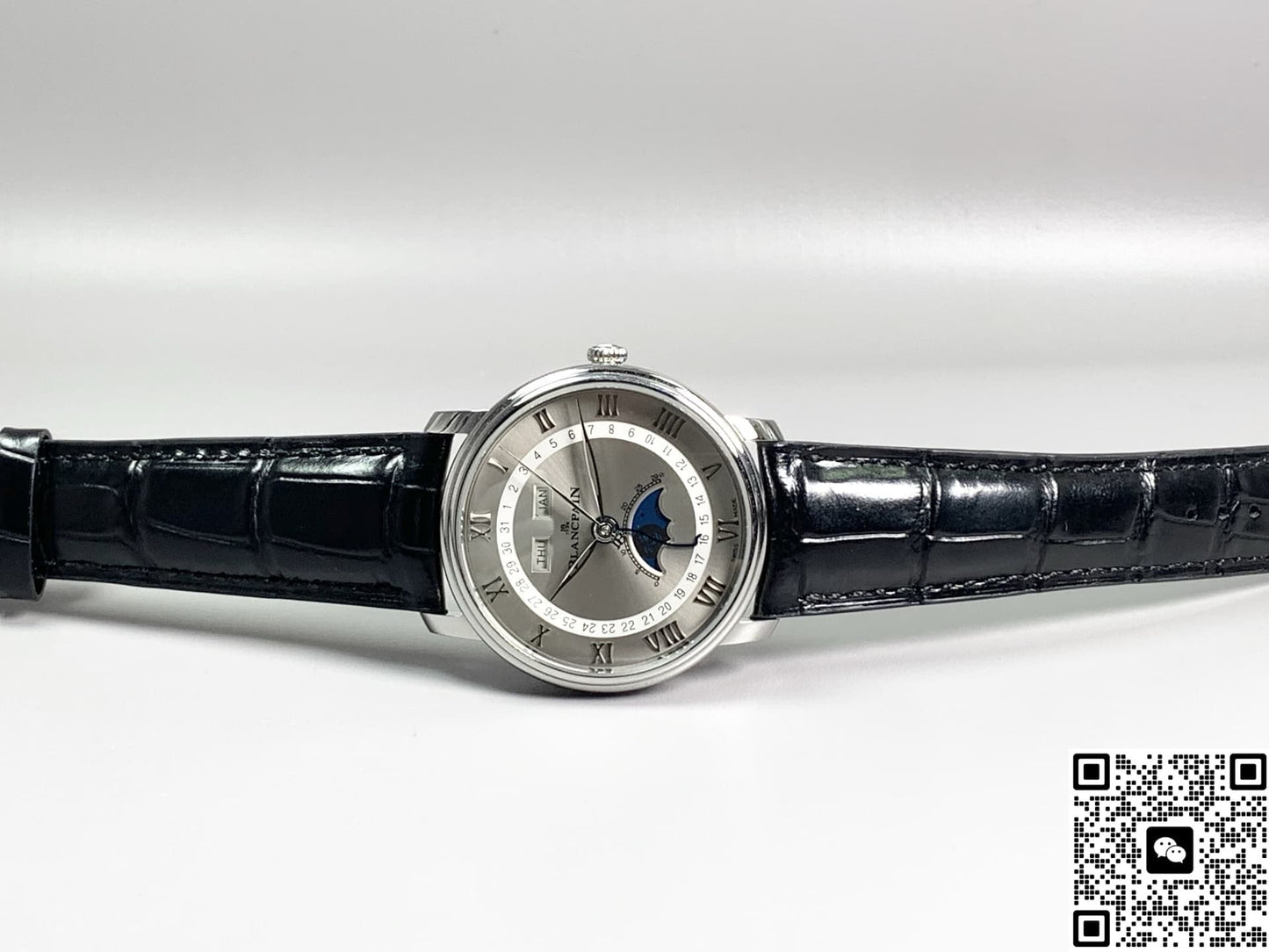 Blancpain Villeret 6654-1113-55B GR Factory Week Display