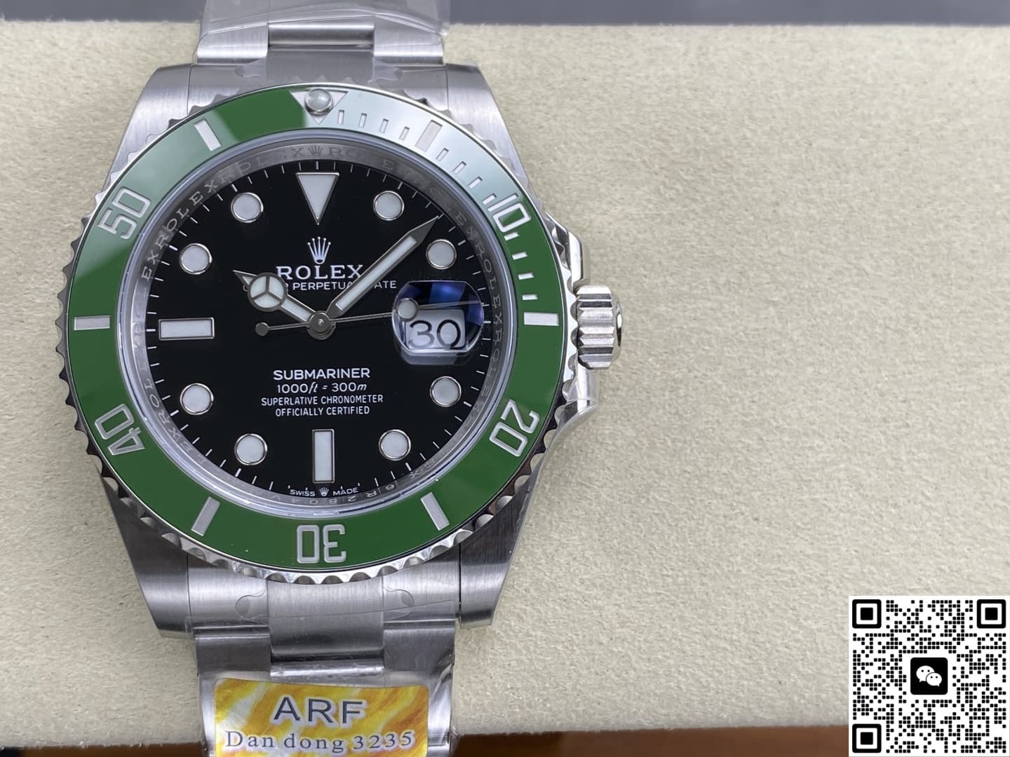 Rolex Submariner m126610lv-0002 ARF Factory Date Display