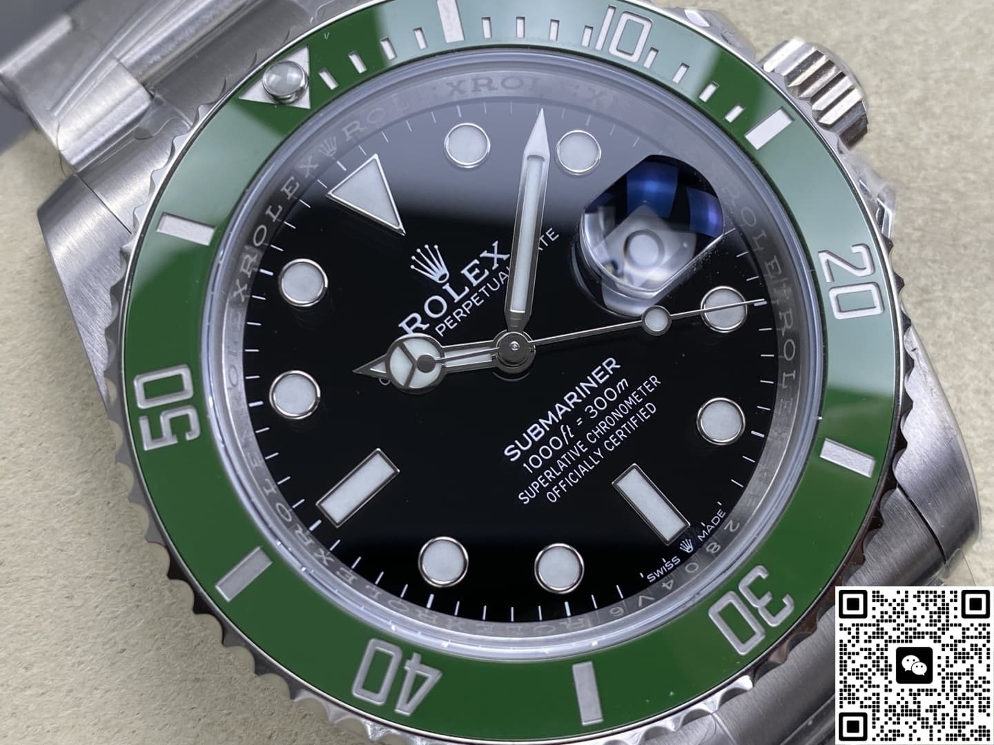 Rolex Submariner m126610lv-0002 ARF Factory Date Display