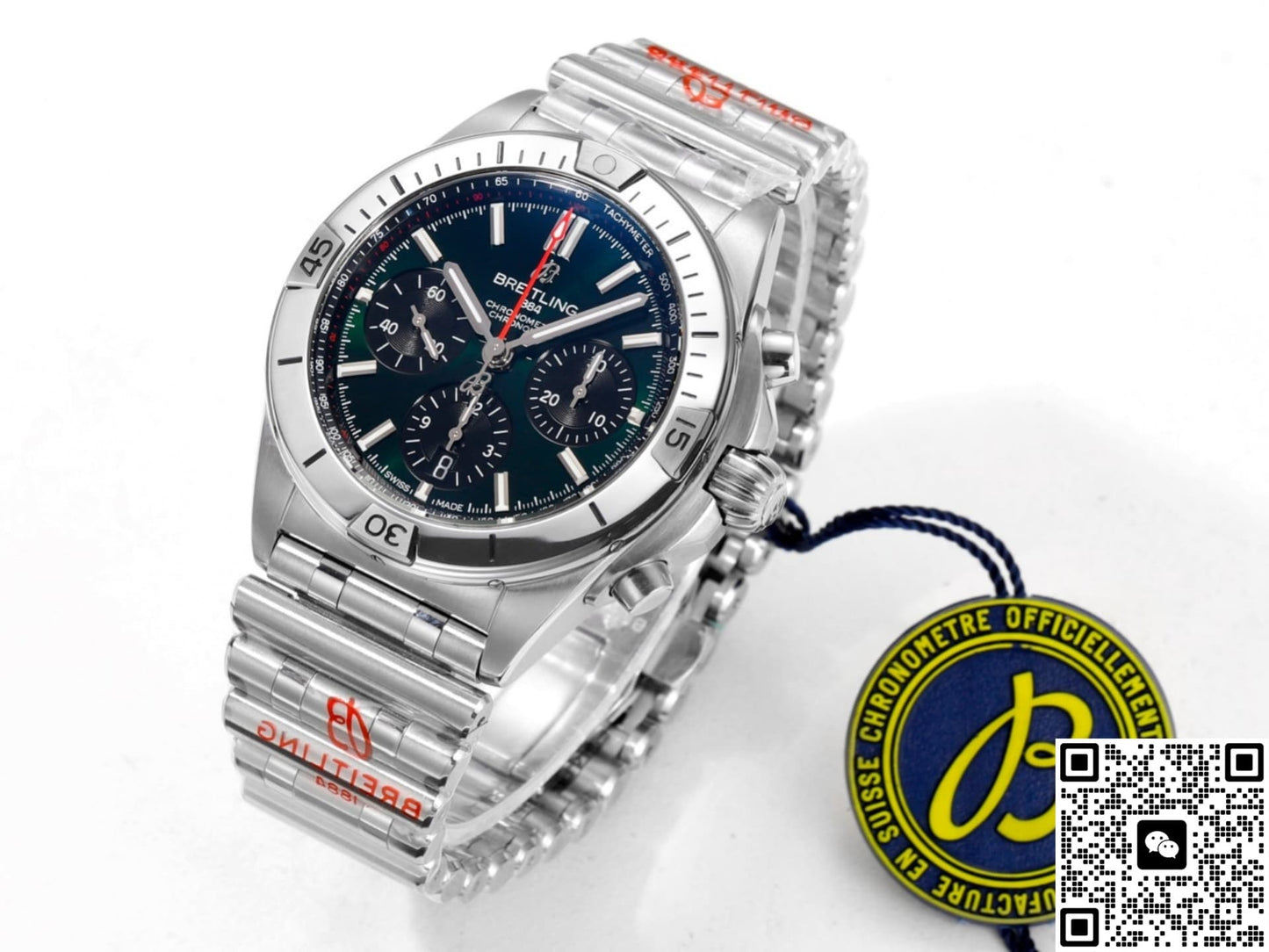 Breitling Chronomat AB0134101L1A1 BLS Factory Sapphire Crystal