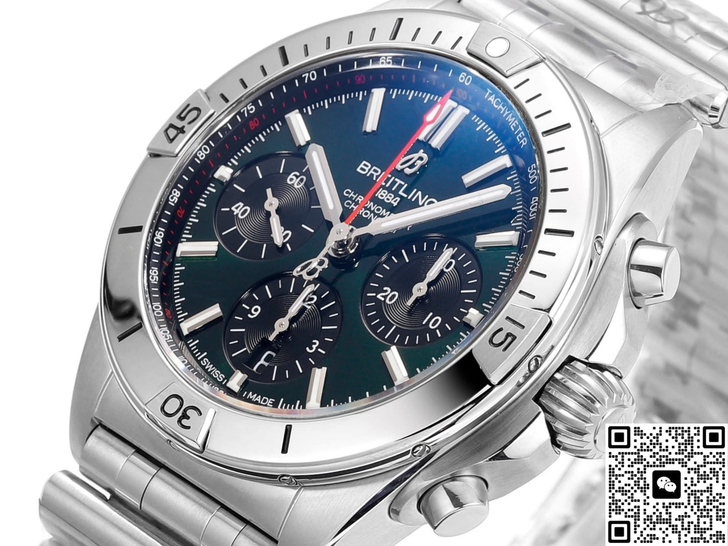 Breitling Chronomat AB0134101L1A1 BLS Factory Sapphire Crystal