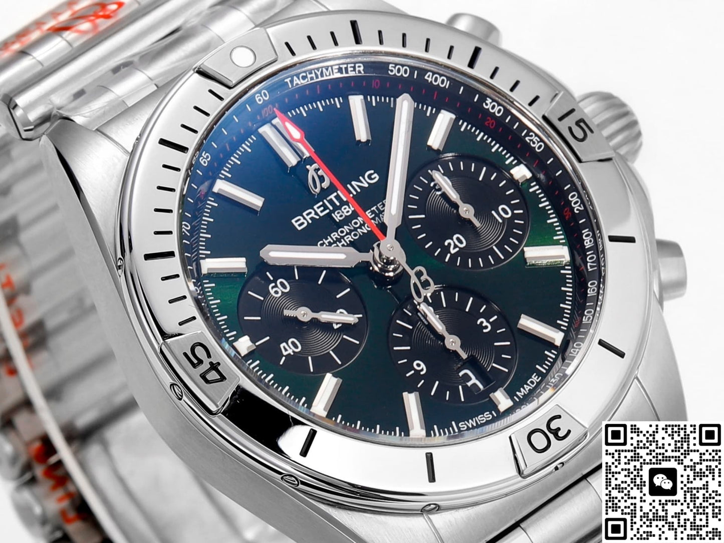 Breitling Chronomat AB0134101L1A1 BLS Factory Sapphire Crystal