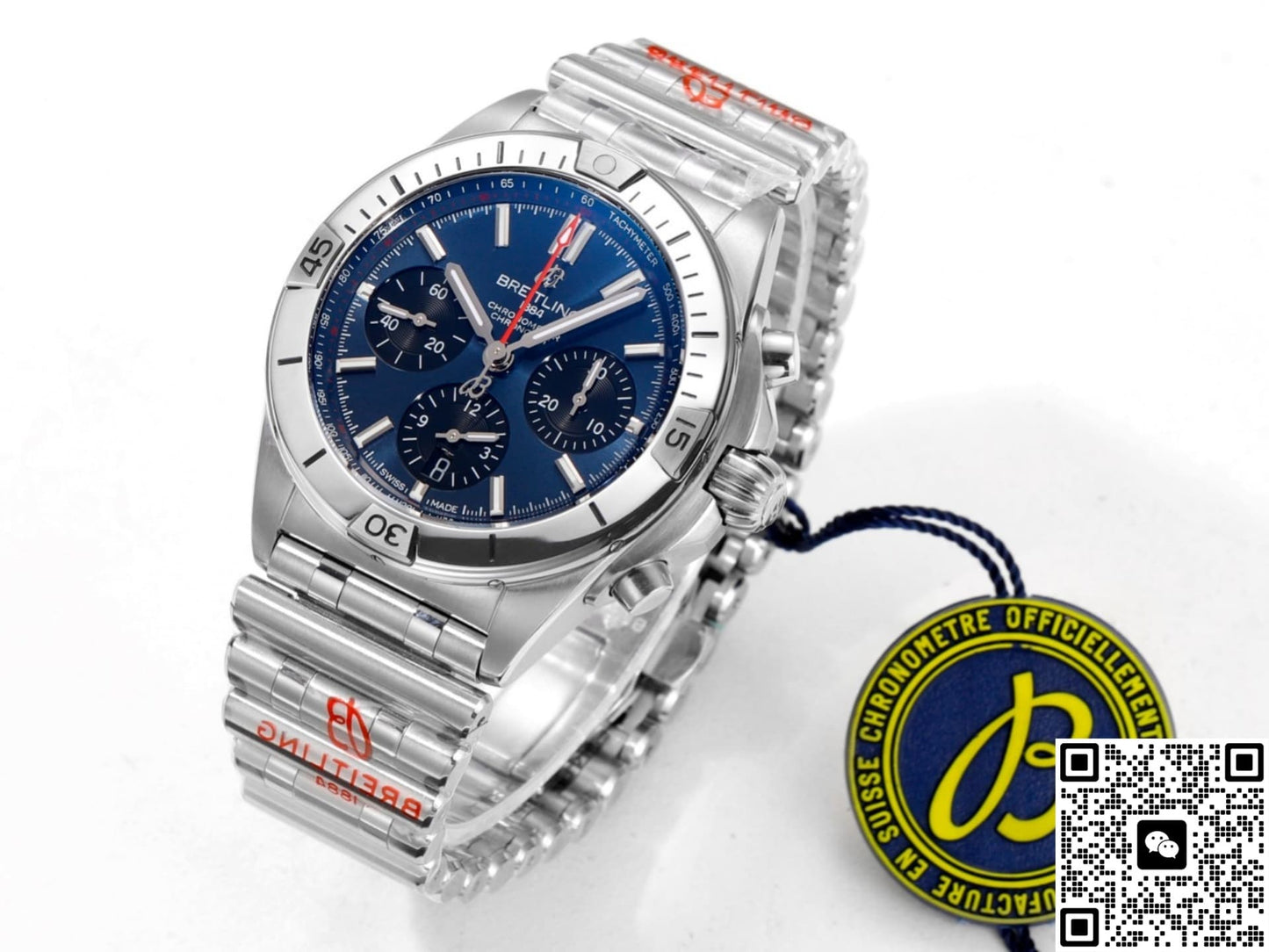 Breitling Chronomat AB0134101C1A1 BLS Factory Stainless Steel Case