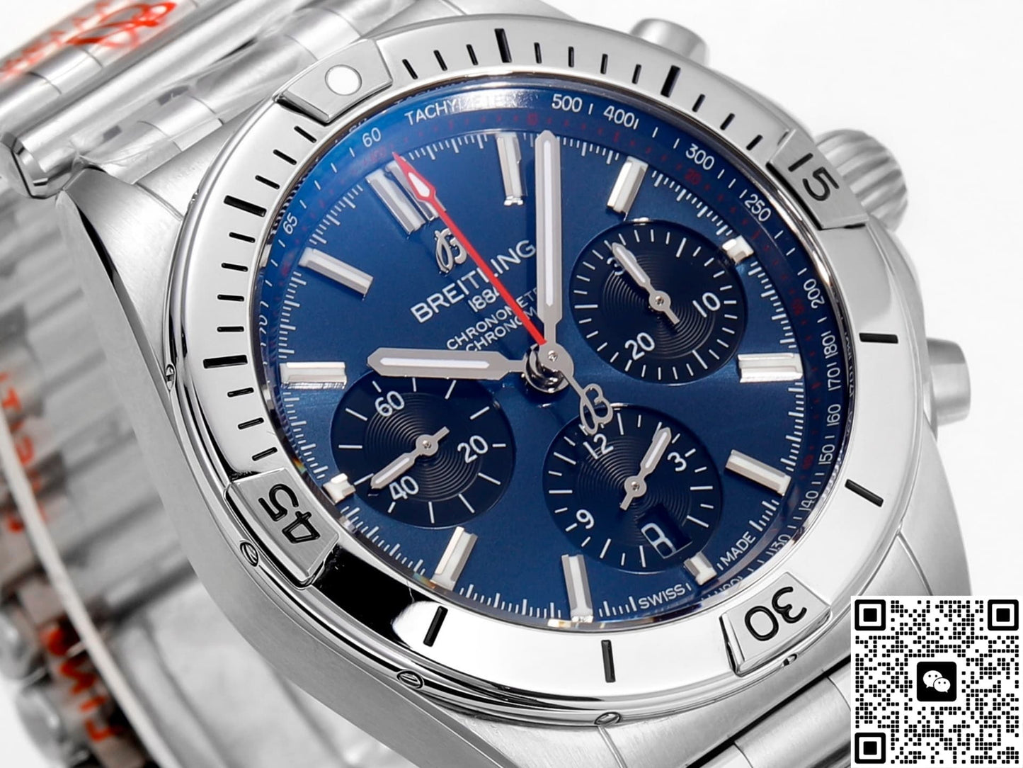 Breitling Chronomat AB0134101C1A1 BLS Factory Stainless Steel Case