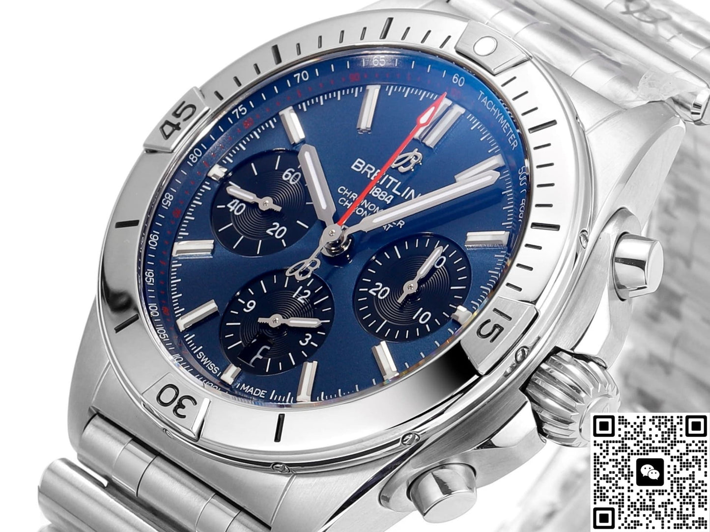 Breitling Chronomat AB0134101C1A1 BLS Factory Stainless Steel Case
