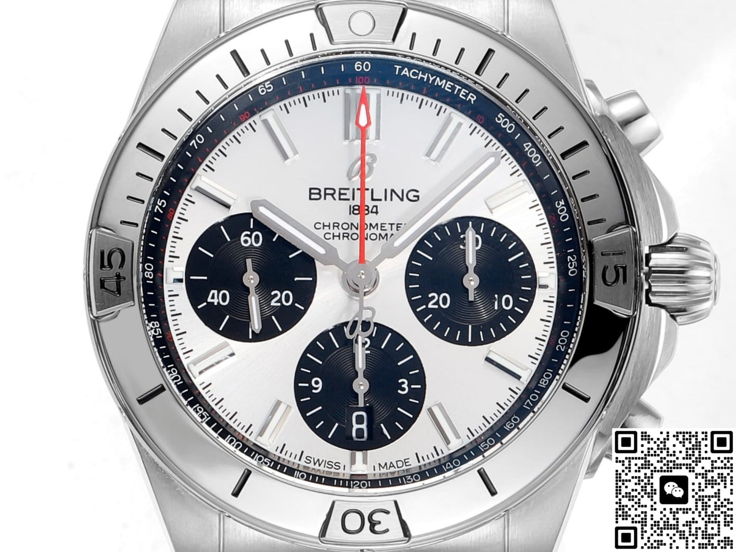 Breitling Chronomat AB0134101G1A1 BLS Factory Date Display