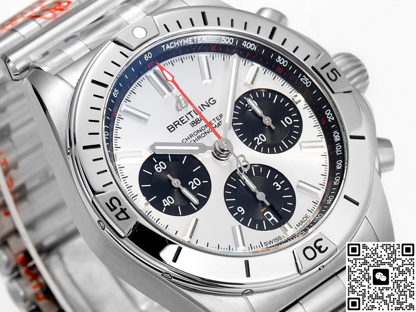 Breitling Chronomat AB0134101G1A1 BLS Factory Date Display