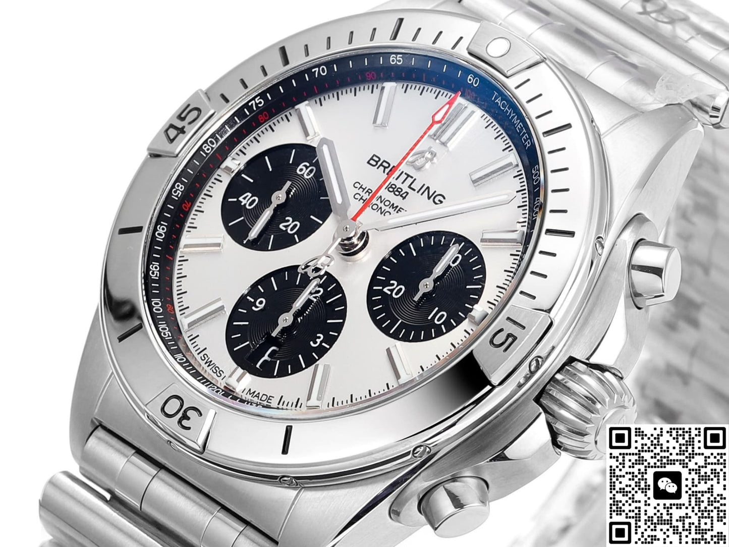 Breitling Chronomat AB0134101G1A1 BLS Factory Date Display