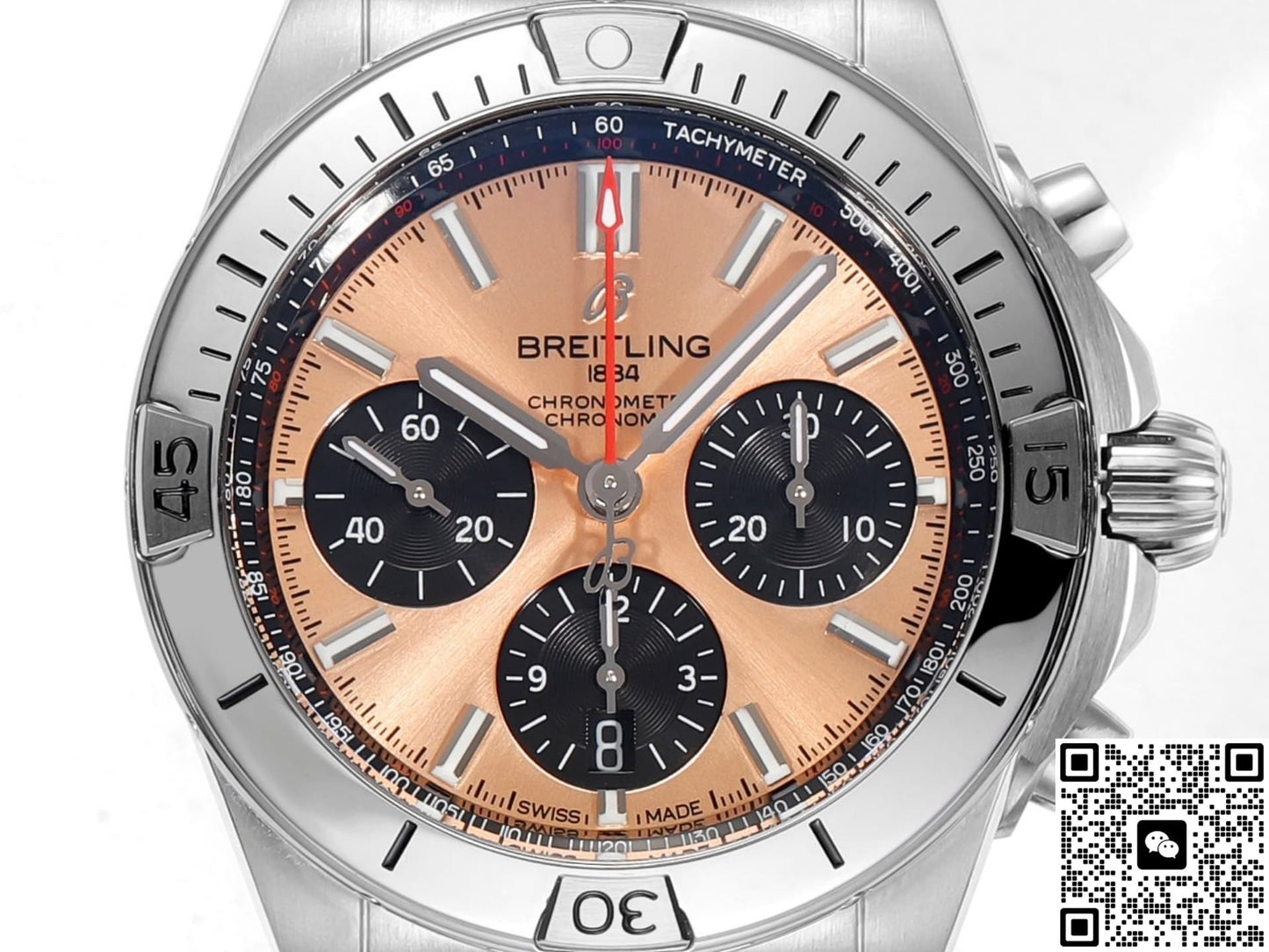 Breitling Chronomat AB0134101K1A1 BLS Factory Stainless Steel Bezel
