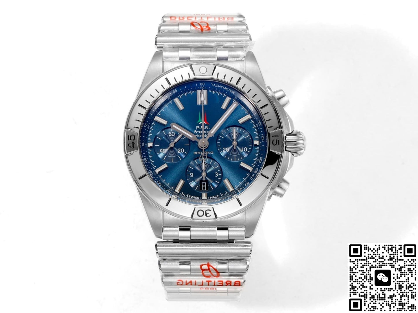 Breitling Chronomat AB01344A1C1A1 BLS Factory Stainless Steel Strap