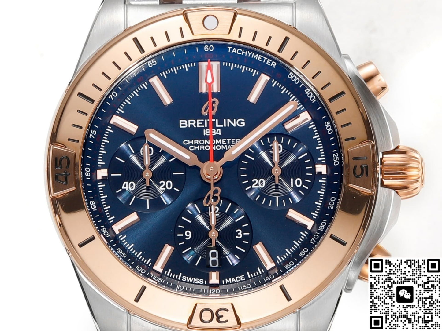 Breitling Chronomat UB0134101C1U1 BLS Factory Red Gold Bezel