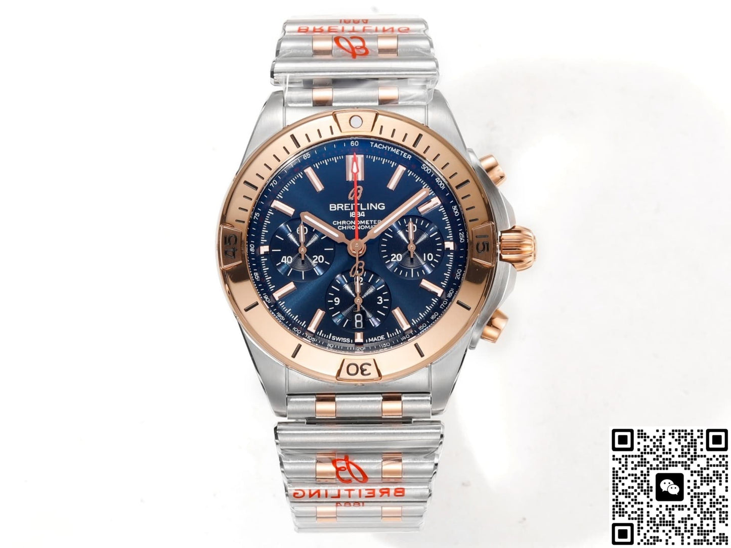 Breitling Chronomat UB0134101C1U1 BLS Factory Red Gold Bezel