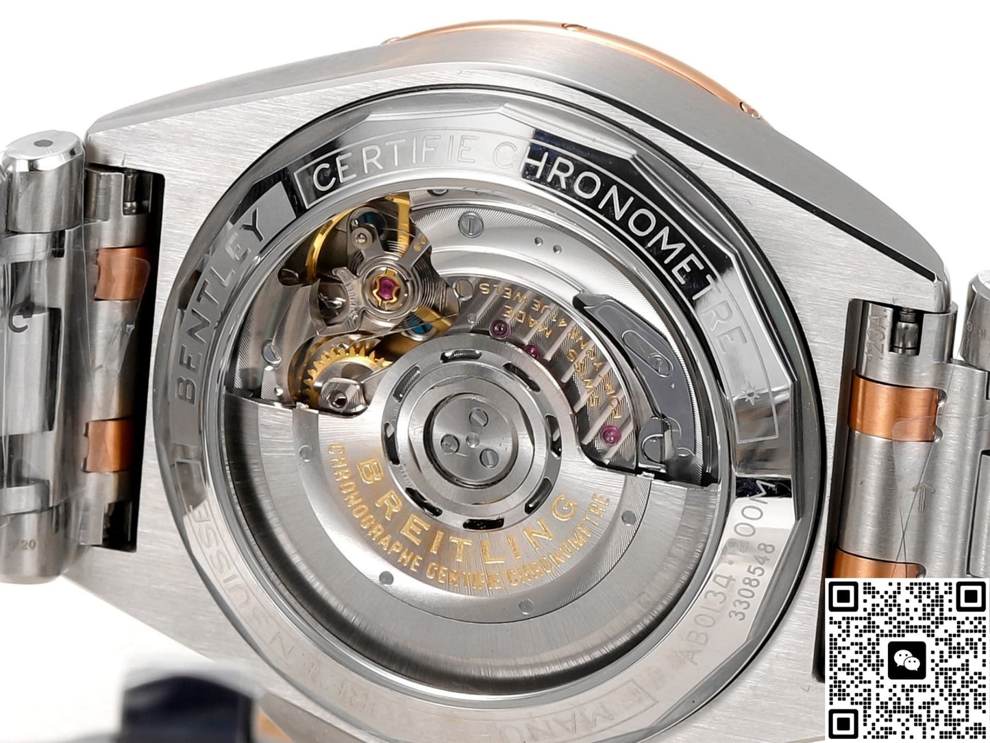 Breitling Chronomat UB0134101C1U1 BLS Factory Red Gold Bezel