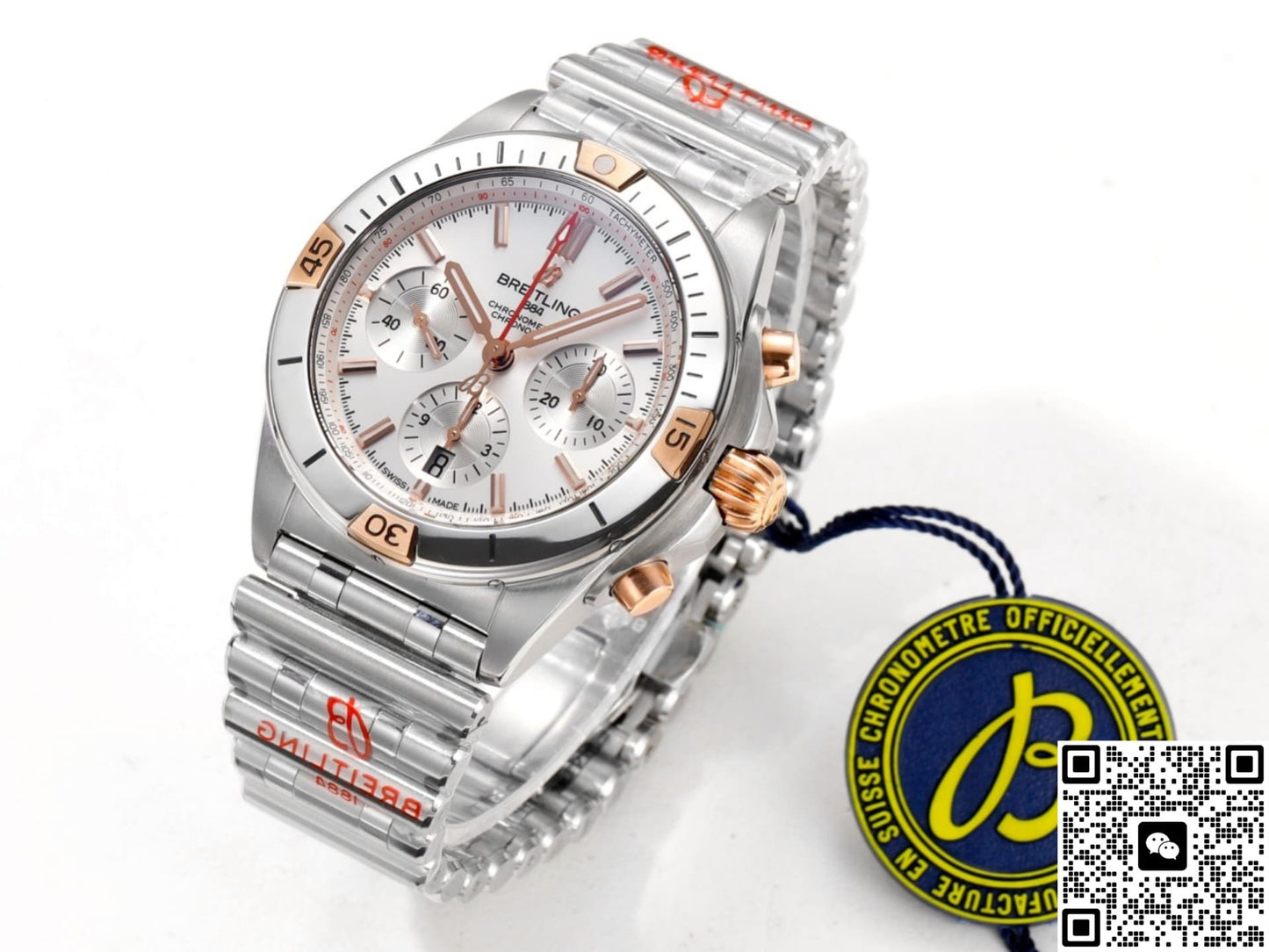 Breitling Chronomat IB0134101G1A1 BLS Factory Stainless Steel Buckle