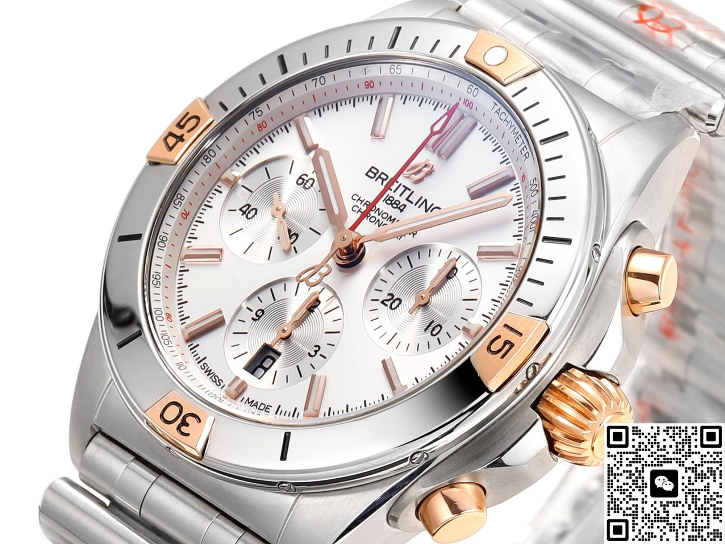 Breitling Chronomat IB0134101G1A1 BLS Factory Stainless Steel Buckle