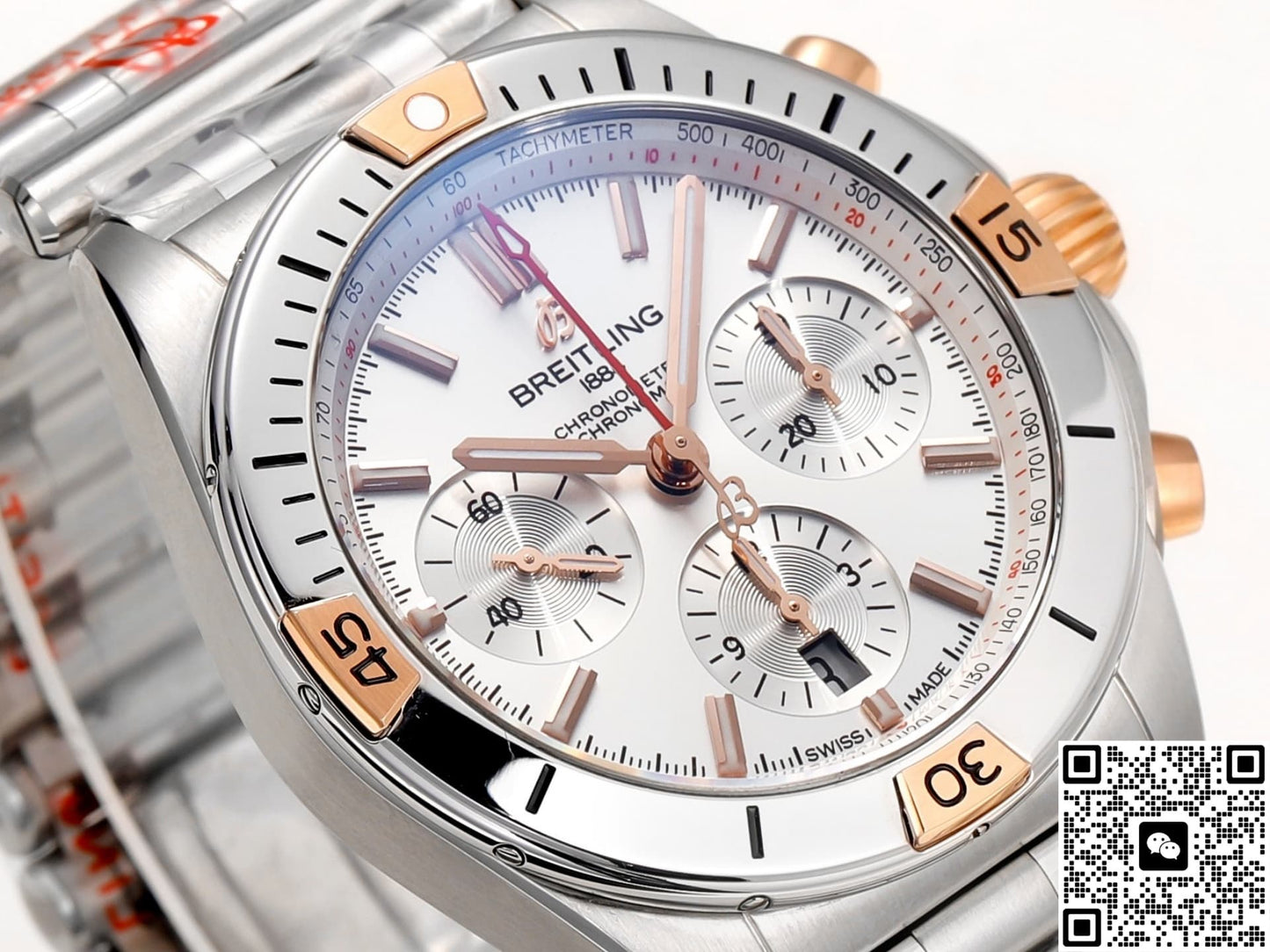 Breitling Chronomat IB0134101G1A1 BLS Factory Stainless Steel Buckle