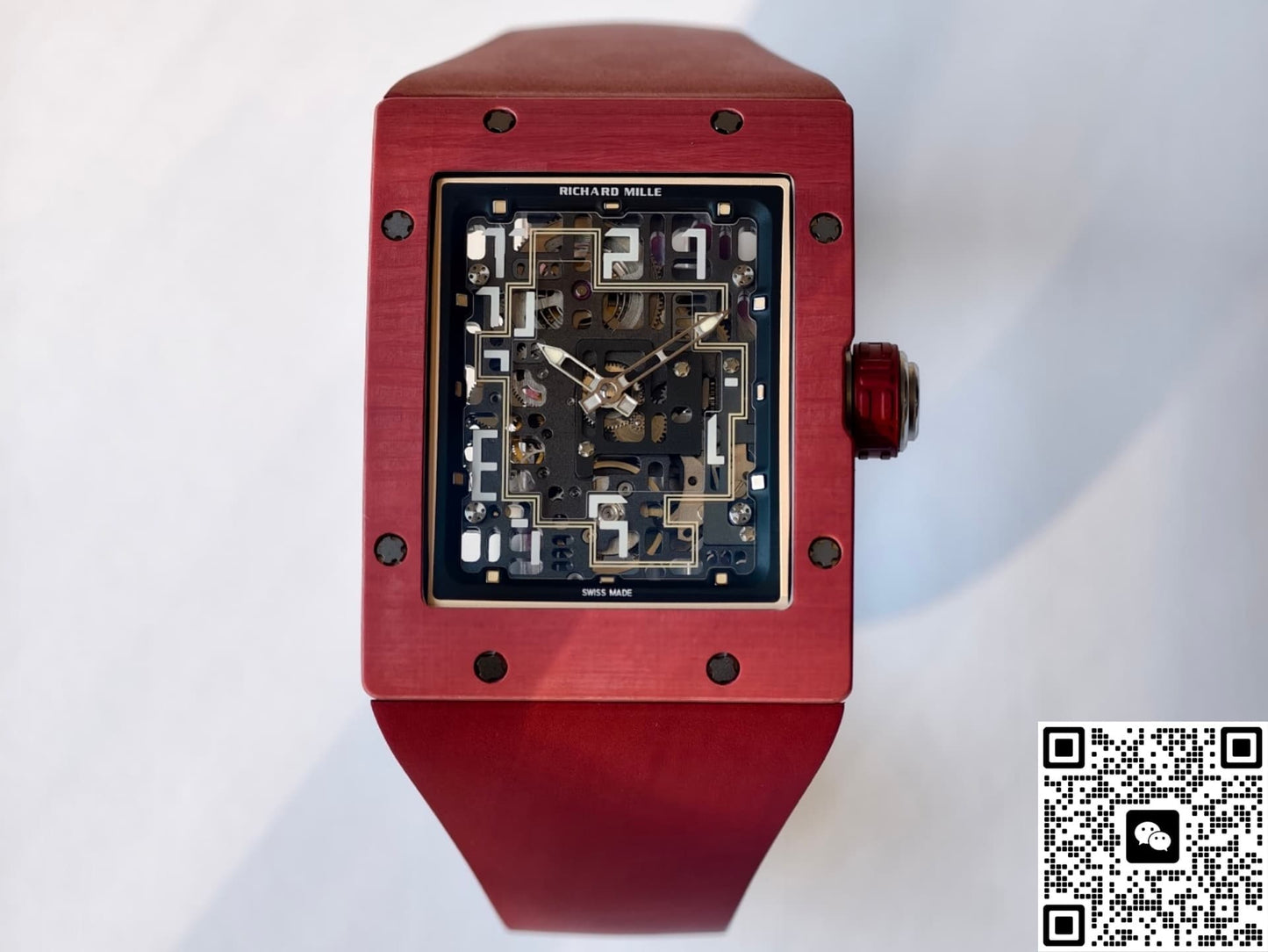 Richard Mille RM16-02 UMI Factory Rubber Strap