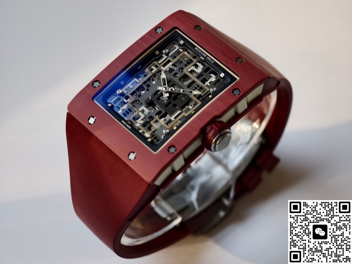 Richard Mille RM16-02 UMI Factory Rubber Strap