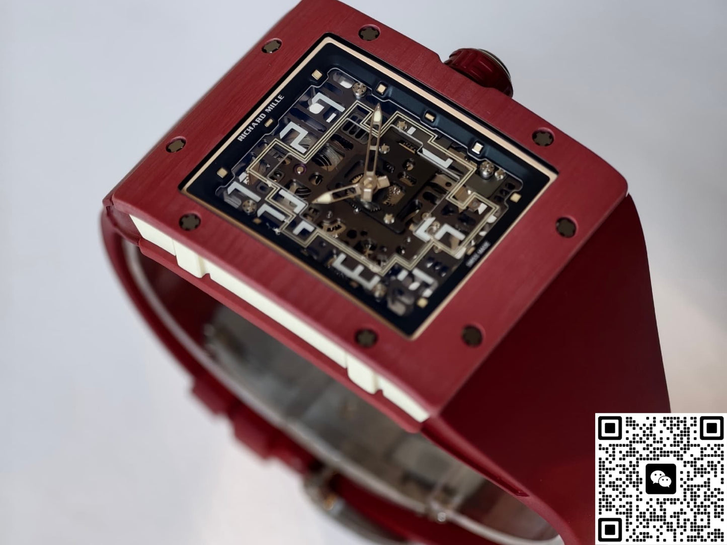 Richard Mille RM16-02 UMI Factory Rubber Strap