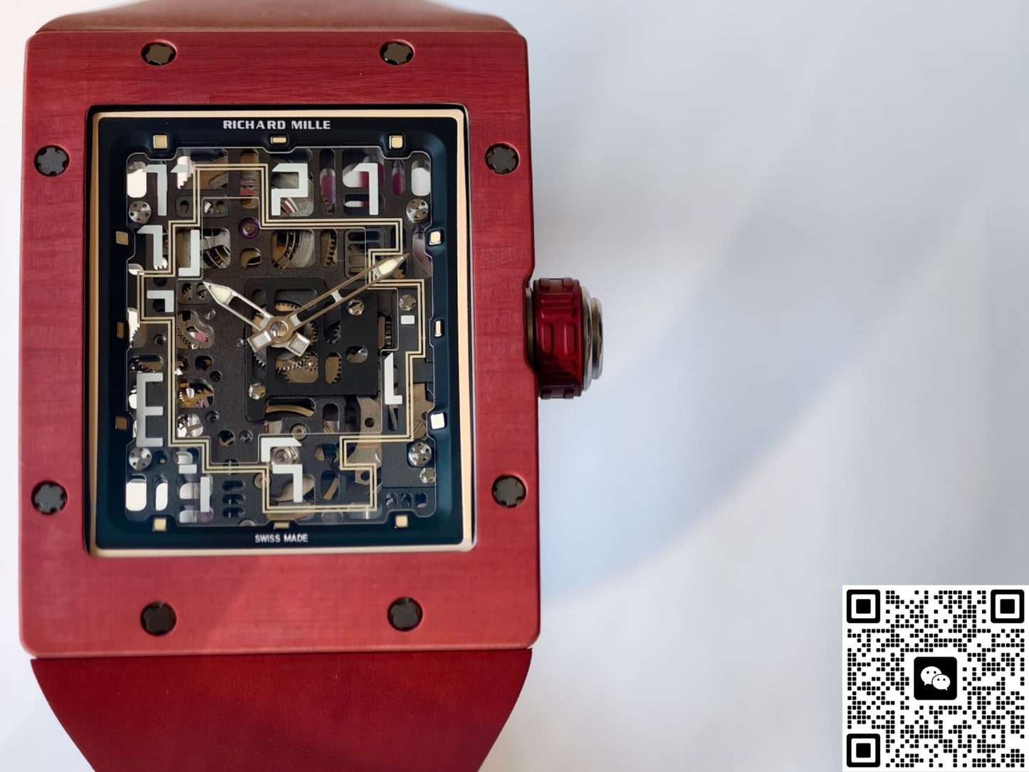 Richard Mille RM16-02 UMI Factory Rubber Strap